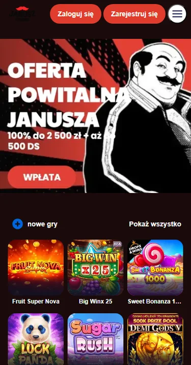 1 Janusz Casino Login – Recenzja dla graczy z Polski